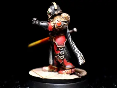 Obsidian Guard - Janissary Lieutenant 3D print model