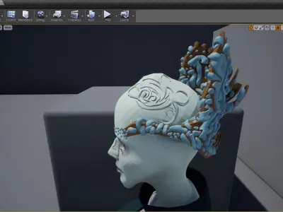 FemaleAlien01 UnrealEngine 3D model