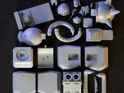 Char Aznable 3D print model