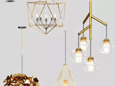 Lumiere 4 grandes tendances 3D model