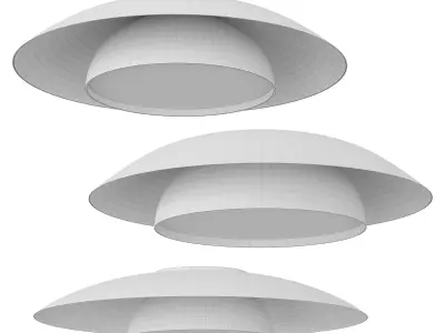 Nexia TIRES DOWN - Ceiling lamp 3D model