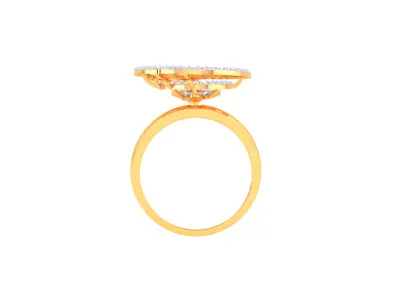 Women Ring MTL 3dm STL OBJ FBX Details 3D print model 5