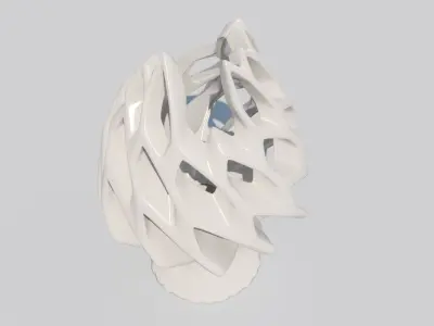 DECORATIVE CANDLE 3D print model