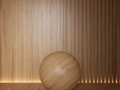 Seamless Wood Material Texture