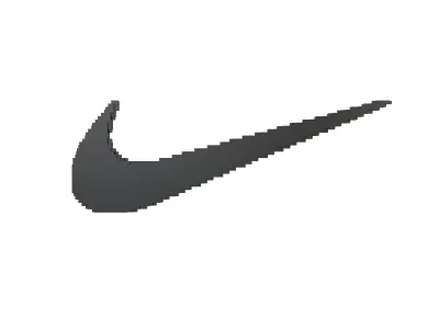 Voxel Style Nike Logo 05 Free low-poly 3D model