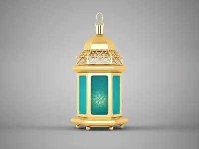 Islamic lantern   3D model