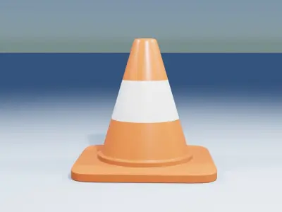 Safety Cone 3D model purchase