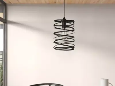 Axten Light Geometric Pendant 3D model