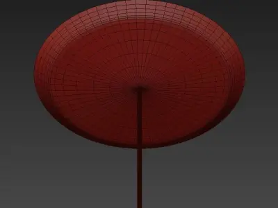 Metro Rectangular Chandelier 3D model