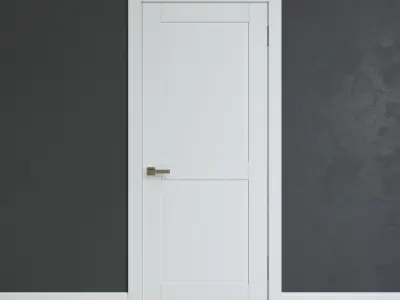 Door 3D model 3D model