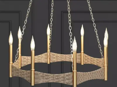 Mallorca Chandelier 3D model