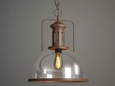 Hanging  lamp LOFT HOUSE P-122 3D model