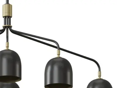 Howard Chandelier 6 Arm 3D model