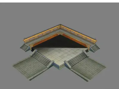 Lowpoly item Cartoon - S5 Low-poly 3D model