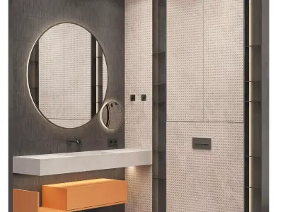 Bathroom furniture RJ Easy Design 07 3D model