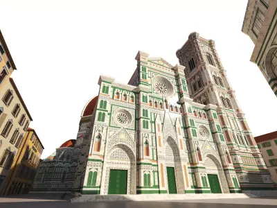 Cathedral Santa Maria del Fiore 3D model
