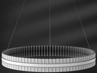 Chandelier Belted Ring Loft-Concept 3D model