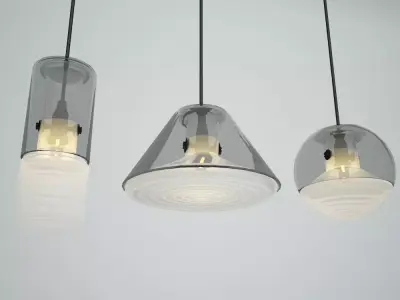 TOM DIXON FLASK PENDANT LIGHT 3D model