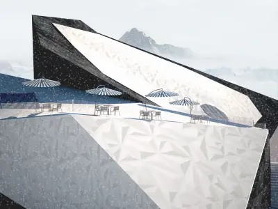 Deconstruction Building 3D model