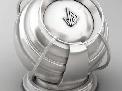 VRAY SHADER---METAL---Silver Texture