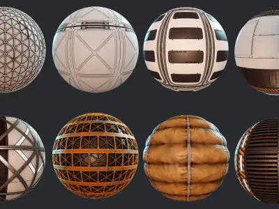 Sci Fi PBR Texture pack Texture