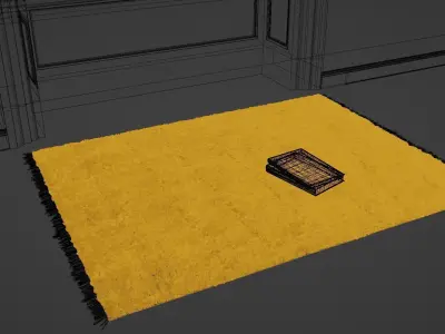 Realistic Rugs - High-Quality Carpets 3D model