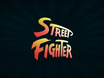 LOGO-004 Street Fighter Low-poly 3D model