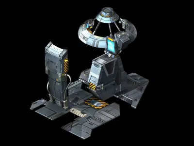Non-functional mechanical object 24 3D model