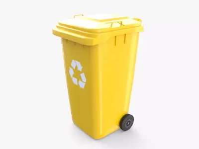 Trash can v13 3D model
