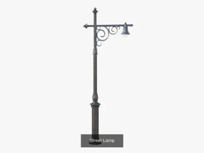 Street Light 3D Model Pack
