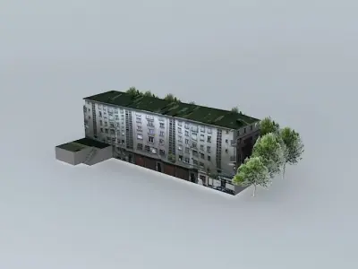 5 2 Quai Pierre Corneille Free 3D model