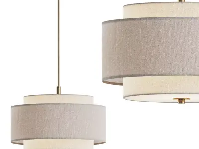 Perigold Safavieh Cambrie Pendant Lamp 3D model
