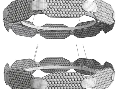 AMANDA BRASS Low-poly 3D model
