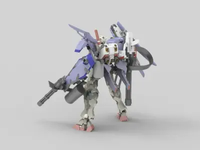 Gundam 00 Perpect Titan 3D model