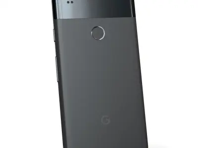 Google Pixel 2 and Pixel 2 XL All Color Low-poly 3D model