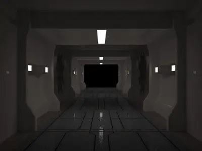 corridor 3D model
