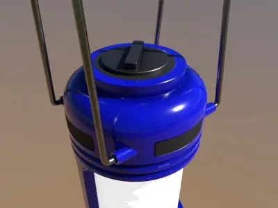 Camping Lantern Low-poly 3D model buy
