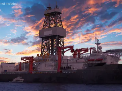  Offshore Drilling Ship 