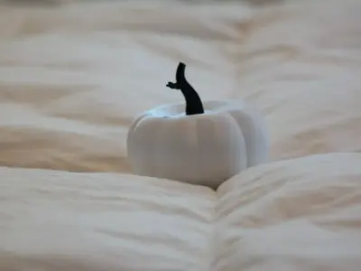 Kawaii Pumpkin Tea Light Lamp STL 3D print model