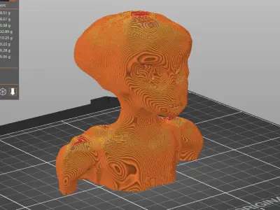 Luisa Tridactyl Reconstructed  3D print model