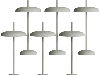 NEXIA Porte Table Lamp in 6 colors 3D model