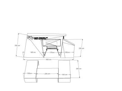 registration table and photowall 3D model