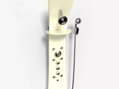 Bathroom Shower Panel 3D model