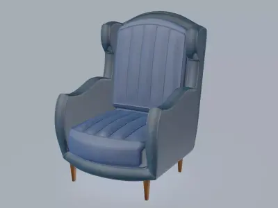 Lux Armchair 3D model