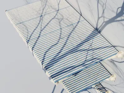 Casset awning  3D model