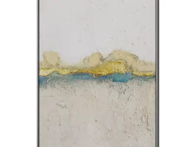 Abstract Painting Frame set 3D model 751