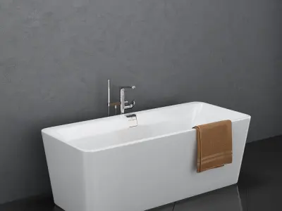 Set of baths Villeroy - Boch set 23 3D model