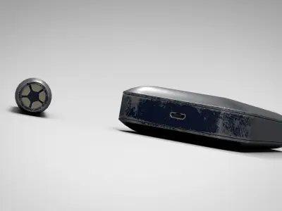 IQOS Painted Grungy PBR Low-poly 3D model