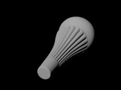 leg High quality 3d models for processing on a cnc machine  3D model 2