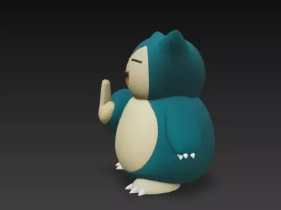 figura anime chistosa meme  3D print model